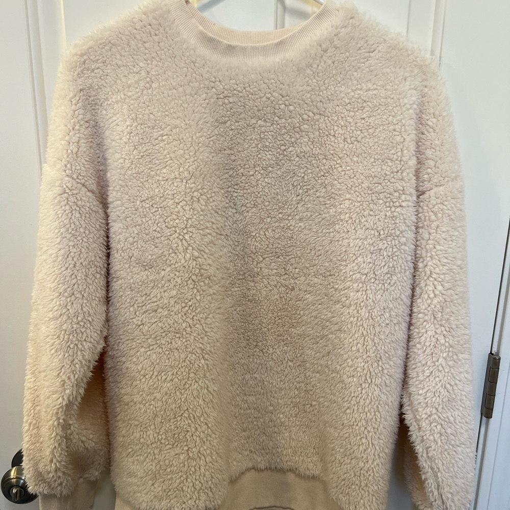 Sherpa crewneck sweatshirt